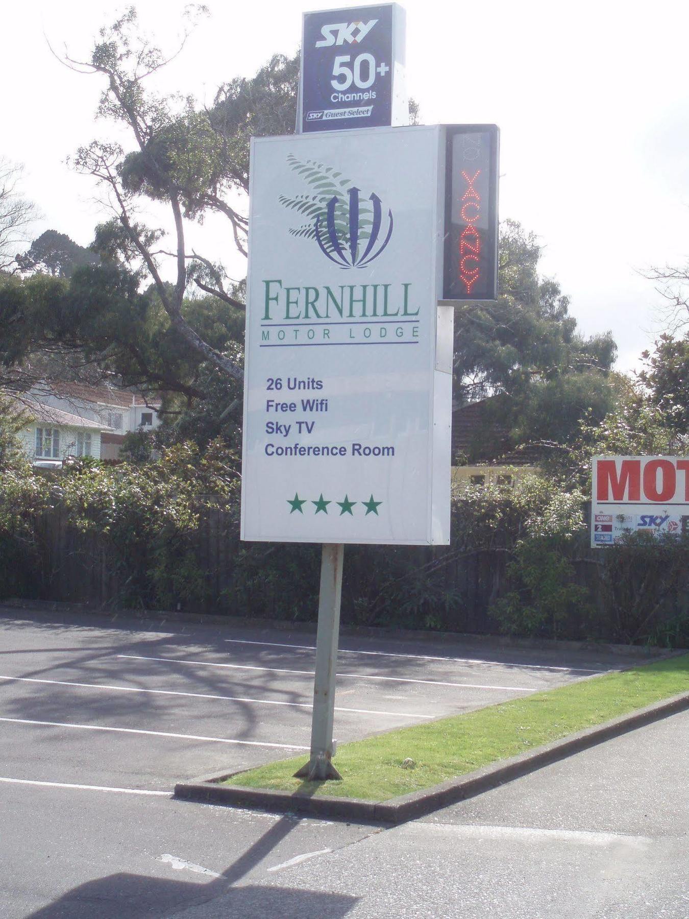 Fernhill Motor Lodge Lower Hutt Dış mekan fotoğraf